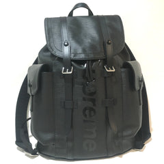 Louis Vuitton M53413 Epi Supreme Backpack Black — Like New