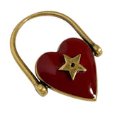 Christian Dior Dior Women's Amour Ring, Size M (US 11), Heart Design — Like New