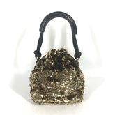 LOUIS VUITTON M40322 2010 Cruise Collection Noe Rococo All Sequin Shoulder Bag Handbag Leather Women's Gold L-240613-21 — Like New