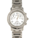Hermes Clipper Chronograph CL1.310 SS Quartz Watch — Very Good
