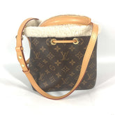 LOUIS VUITTON M46319 Monogram NeoNoe BB Bag, Handbag, Fur Shoulder Canvas, Women's, Brown, MO-241020-9 — Like New