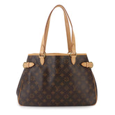 Louis Vuitton Monogram Batignolles Horizontal Tote Handbag, Brown, M51154, Gold Hardware — Like New
