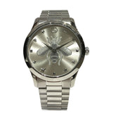 Gucci GUCCI G-Timeless Watch Bee Total weight 108.5g Stainless steel Quartz Silver dial 126.4 — Very Good