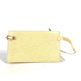 LOUIS VUITTON M5292A Epi Rochelle Belt Bag, Body Waist Pouch, Leather, Women's, Vanille, Yellow, G-240610-66 — Like New