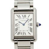 Cartier Tank Must LM WSTA0052 Silver Dial Watch (Men's & Women's) — Very Good
