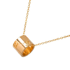 Gucci Icon Necklace, 40cm, 18K PG Pink Gold 750 Necklace — Like New
