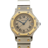 Cartier Santos Octagon SM W2001683 Beige Dial Women's Watch — Very Good