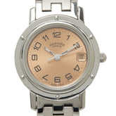 Hermes Clipper Watch CL4.210 Quartz Pink Dial Stainless Steel Women's HERMES — Good