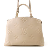 Louis Vuitton Monogram Empreinte Grand Palais MM Handbag M45833 2-way Shoulder Bag Damier for Women LOUIS VUITTON — Like New