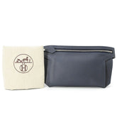 HERMES Ultra Pla 24 Cross Evercolor Body Bag, Navy, Z Stamp — Like New