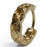 CHANEL FF3615 750 (YG) Coco Crush Single Earring, Yellow Gold, Weight 1.6g, Women's Accessory — Like New