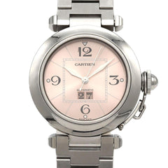 Cartier Pasha C Grande Date W31058M7 Stainless Steel Automatic Watch — Good