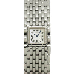 Cartier Panthère Ruban W61001T9 Women's Watch White Shell Quartz — Like New