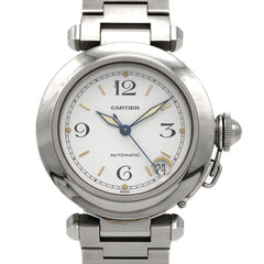 Cartier Pasha C W31015M7 Stainless Steel Automatic Watch — Good