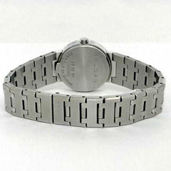 Bvlgari Watch f-21814 Black Silver BB23SS Ladies SS Quartz BVLGARI Dial Battery Operated — Very Good