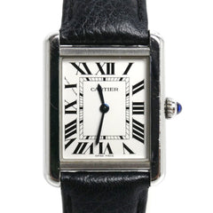 CARTIER Cartier Tank Solo SM Watch, Battery-Powered, WSTA0030, Women's — Good