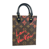 LOUIS VUITTON M80839 Monogram Fall in Love China Limited Petite Sac Plat Bag Handbag Crossbody Shoulder Canvas Women's Brown — Like New