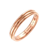 Louis Vuitton Alliance Epi #51 Ring, 18K PG Pink Gold 750 — Like New