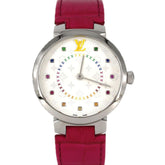 Louis Vuitton Tambour Slim 11P QA159 Stainless Steel Quartz Watch — Very Good