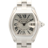 Cartier Roadster SM Watch, Stainless Steel, Ladies, Silver Tone, W62016V3 — Very Good
