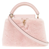 Louis Vuitton Capucines Mini IC Mink Pink Handbag LV 0153 LOUIS VUITTON — Like New