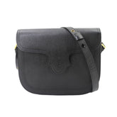 Yves Saint Laurent Shoulder Handbag, Leather, Black, Gold Hardware — Like New