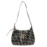 GUCCI BALENCIAGA The Hacker Project Jackie 1961 Medium Shoulder Bag 636712 Black Women's — Like New