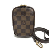 LOUIS VUITTON Etui Okapi PM Damier Pouch N61738 Louis Vuitton Brown LV — Like New