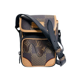 Louis Vuitton Amazon Messenger Bag Damier Giant Geant Canvas N40357 Brown — Like New