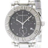 TIFFANY Atlas Chronograph Quartz Watch Z0002.32.10A11A00A Polished — Very Good