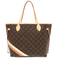 Unused Louis Vuitton Neverfull MM Mon Monogram P01926 Tote Bag in Camel Quartz LV 0668 LOUIS VUITTON — Like New