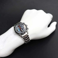 Omega Speedmaster Mark 40 AM PM Triple Calendar 3520 53 Men's Watch, Gray, Automatic Movement — Very Good