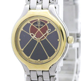 OMEGA De Ville Symbol K18 Gold Stainless Steel Ladies Watch 595.0101 Polished — Very Good