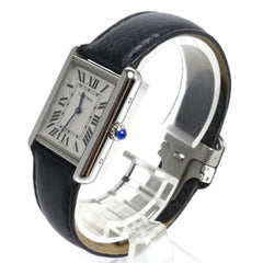 CARTIER Cartier Tank Solo SM Watch, Battery-Powered, WSTA0030, Women's — Good