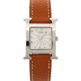 Hermes H-Watch HH1 210 Women's Watch Silver Quartz H — Very Good