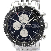 BREITLING Chronoliner Chronograph Steel Automatic Mens Watch Y24310 Polished — Very Good