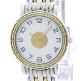 HERMES Sellier Gold Plated Steel Quartz Ladies Watch SE4.220 Polished — Very Good