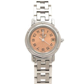 Hermes Clipper CL4.210 SS Quartz Watch — Very Good