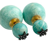Christian Dior Dior Women's Tribal Earrings, Turquoise Blue — Like New
