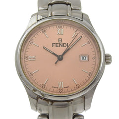 Fendi Olologi Women's Watch 210G Stainless Steel Quartz Analog Bronze Dial — Good