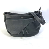 CHRISTIAN DIOR 1ADHO023UL Oblique Crossbody bag Shoulder Bag Black — Like New