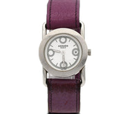 Hermes Barenia Ronde BR1.210 SS Quartz Watch — Good