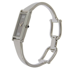 Gucci GUCCI Watch 1500L Stainless Steel Quartz Analog Display Gray Dial Women's — Very Good