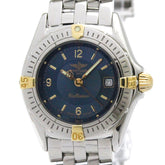 BREITLING Callistino 18K Gold Steel Ladies Watch B52045 Polished — Very Good