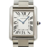 Cartier Tank Solo LM W5200014 Silver Dial Watch (Men's & Women's) — Good