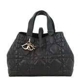Christian Dior Macro Cannage Toujours Medium Leather Handbag M2821OSNW_M900 Black Women's — Like New