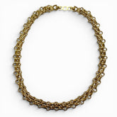 Christian Dior Vintage Chain Necklace Choker - Gold Women's Accessory — Like New
