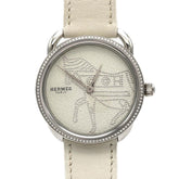 Hermes Alsohors D AR5.430 SS Quartz Watch — Good