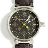 Louis Vuitton Men's Tambour Monogram Watch 39mm — Very Good