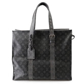 Louis Vuitton Monogram Eclipse Reverse Cabas Zip GM Tote Bag M45379 LOUIS VUITTON Black Handbag — Like New
